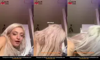 Sarışın saksafoncu çıplak performans sergiliyor İfşa Videoları
