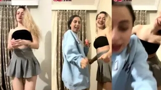Kız kardeşinin seksi arkadan çıplaklığını kandırdım