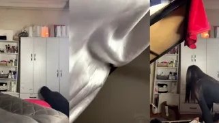 Elanur Ayan Kıyafetini Düzenledi