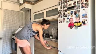 Göksu Düldül Youtube Katıl İfşa – Yeni Mutfağımda Düzenleme / Temizlik | Katıla Üyelere Özell