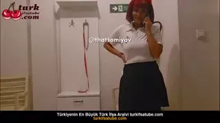 Üvey Ağına Düşürmüş Bayan Devin'i Sakso ile Zevklendirdi